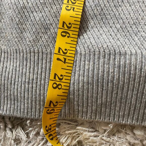 Vince Wool/Cashmere Blend Gray Turtleneck Sweater Women's Large - Picture 4 of 6